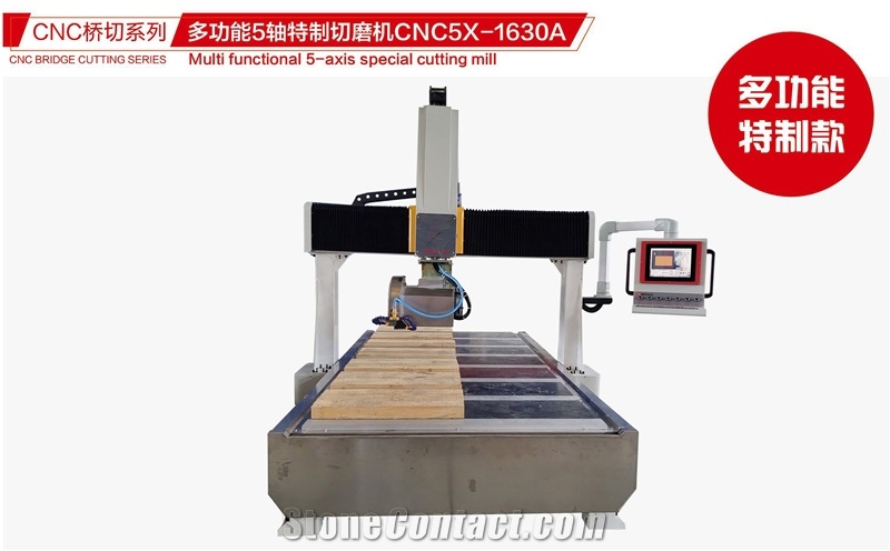 Multi Functional 5-Axis Special Cutting Mill Single Disc Cutting Machine