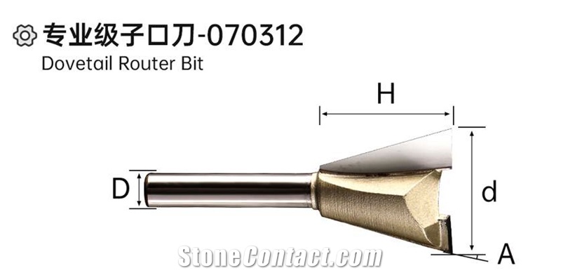 Dovetail Router Bit