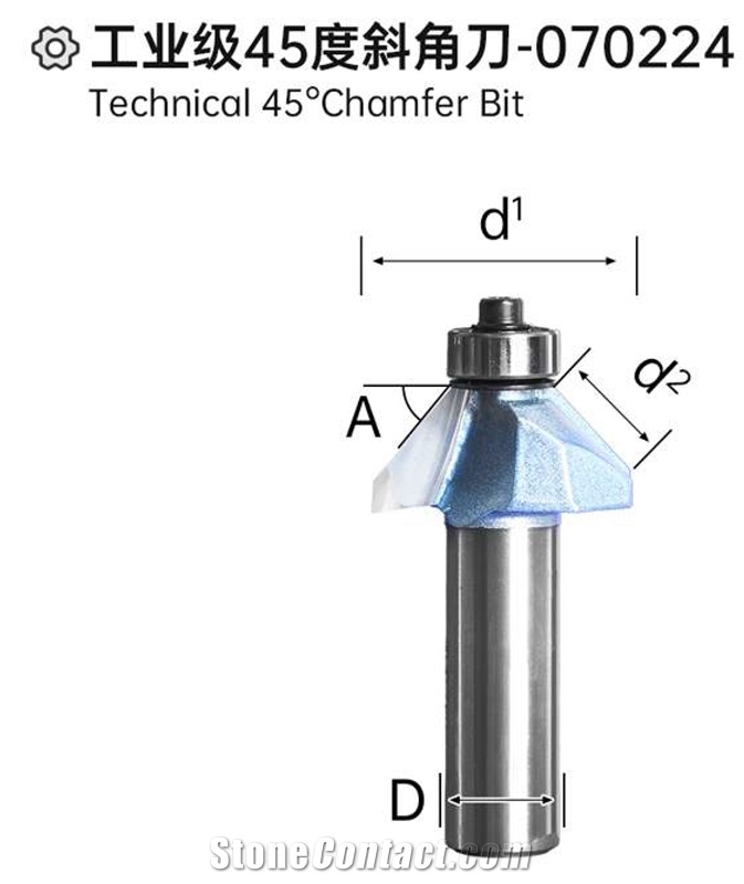 Technical 45°Chamfer Bit