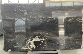 Black Cosmic Brazilian Granite Slabs