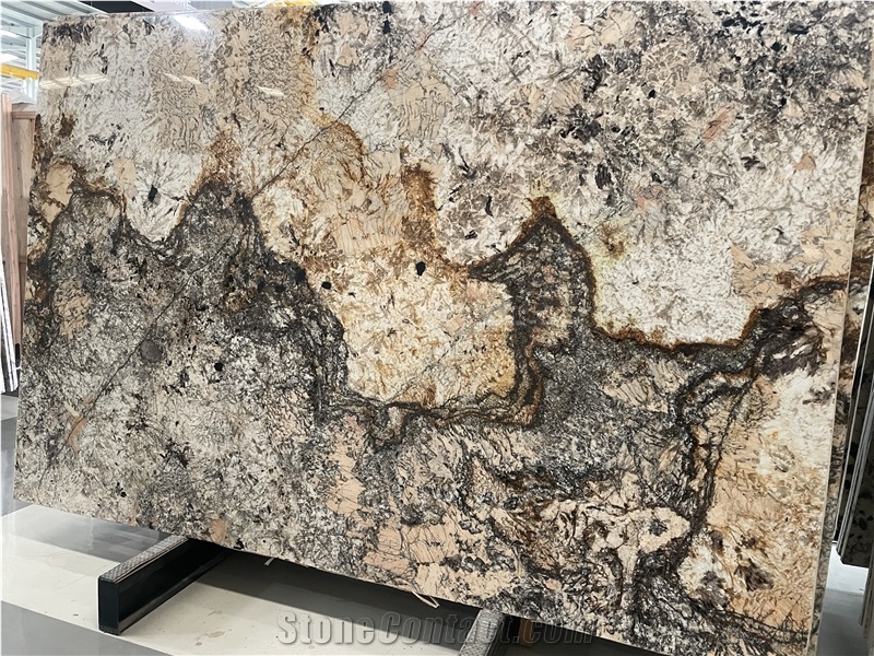 Brazilian Luxury Transparent Quartzite Pandora Slabs