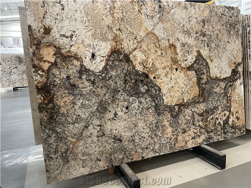 Brazilian Luxury Transparent Quartzite Pandora Slabs