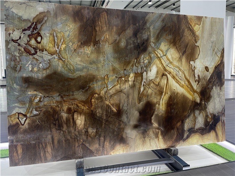 Brazilian Translucent Backlit Quartzite Slabs