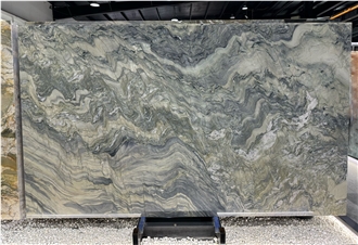 Fusion Blue Quartzite Slabs For Interior Projects Tiles
