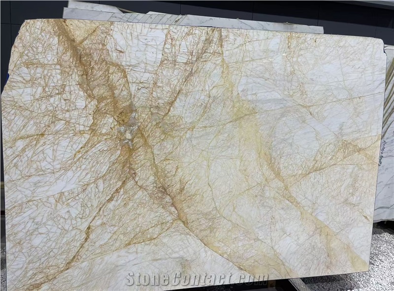 Greece Golden Spider Marble Slabs