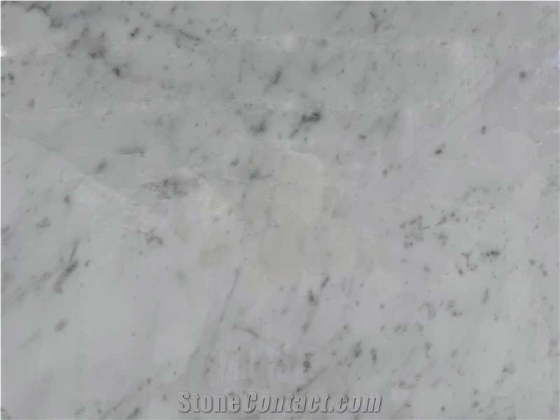 Italian Carrara White Marble Slabs For Interior Projects