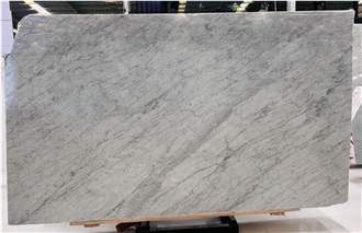 Italian Carrara White Marble Slabs For Interior Projects