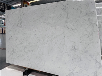 Italian Carrara White Marble Slabs For Interior Projects