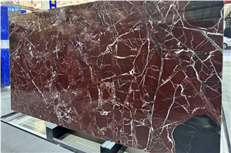 ROSSO ANTICO Spanish Red Marble Slabs