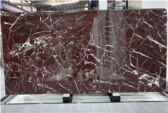 ROSSO ANTICO Spanish Red Marble Slabs