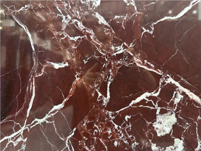 ROSSO ANTICO Spanish Red Marble Slabs