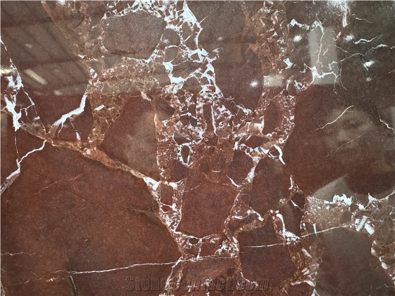 ROSSO ANTICO Spanish Red Marble Slabs