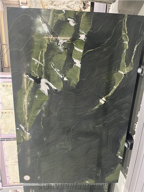 Imported Green Quartzite Avocatus Quartzite Slabs - Polished