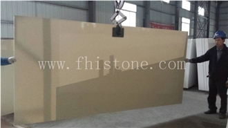 Creamy White Quartz Ivory Cream Starlight Quartz Slabs