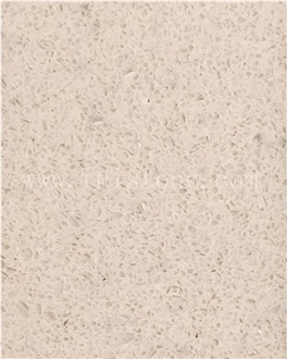 Crystal Sparkle Artificial Beige Starlight Quartz Slabs
