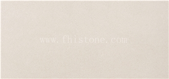 Plain Cream Quartz Uniformed  Quartz Slabs