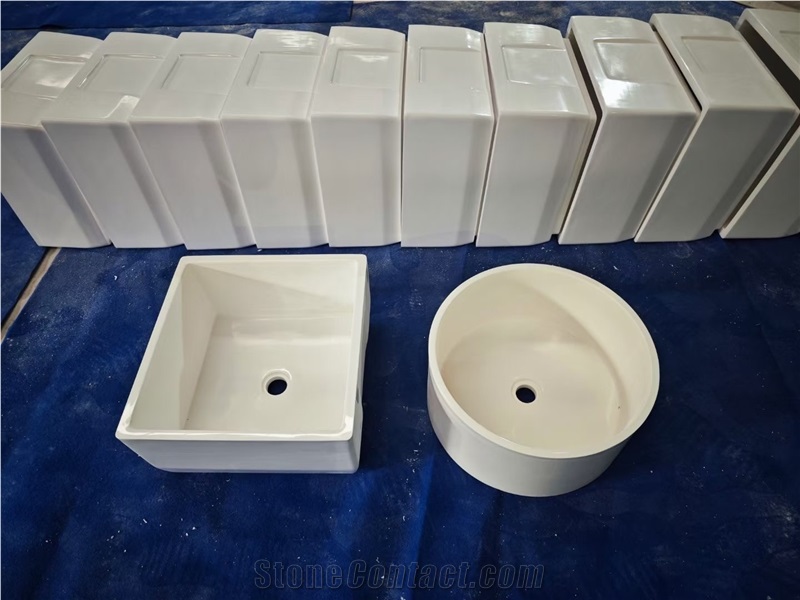 Quartz Integrated Sink Vanities Integrated Kitchen Sink