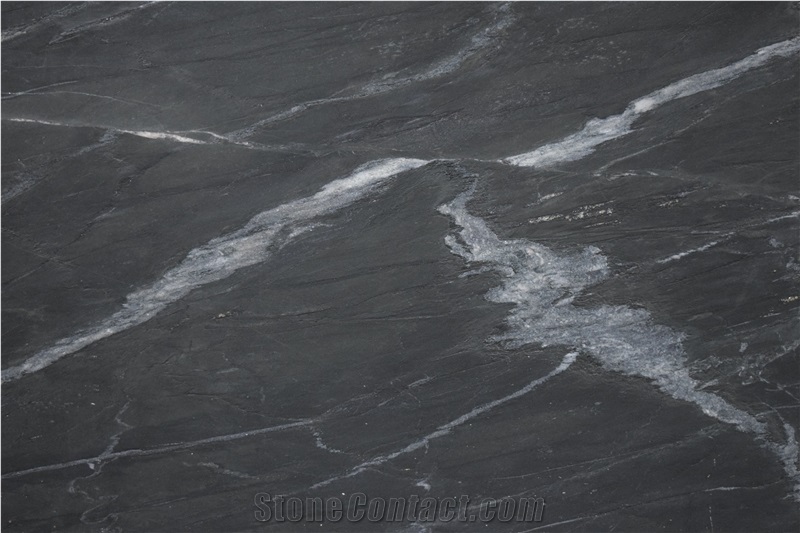Marine Black - Royale Matt Marble Tiles
