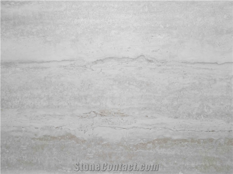 1600X3200x 20 And 12 Thick White Travertine Porcelain Slabs