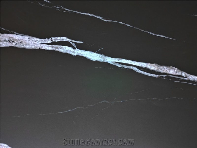 1600X3200x 20Mm &12Mm Thickness Top Nero Margiua Sintered Stone Slabs