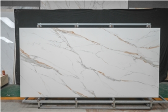 1600X3200x12 Mm Rose Gold Full Body Sintered Stone Slabs