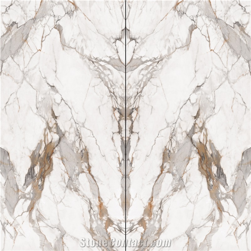 1600X3200x12mm Top Calacatta Gold Sintered Stone Slabs