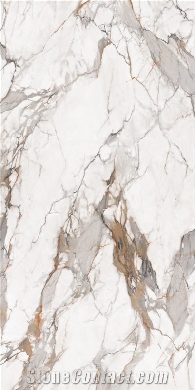 1600X3200x12mm Top Calacatta Gold Sintered Stone Slabs