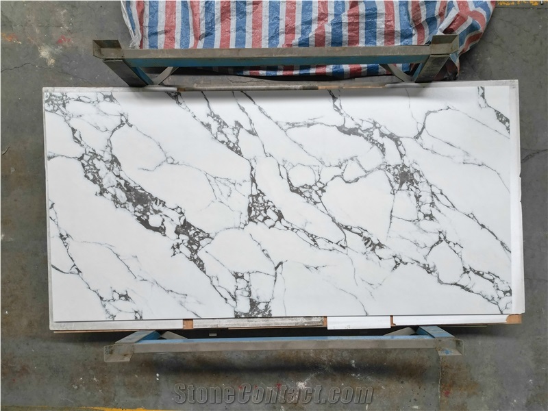 1600X3200x20mm Bulgari Black Vein Sintered Stone Slabs