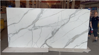 1600X3200x20mm Italy Statuario Porcelain Slabs
