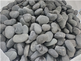 Black Washed Rive Stone Washed Pebble Stone Natural Rock