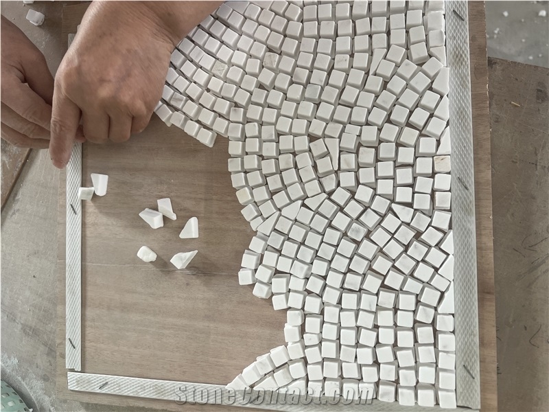Ariston  Marble Chipped Mosaic Design