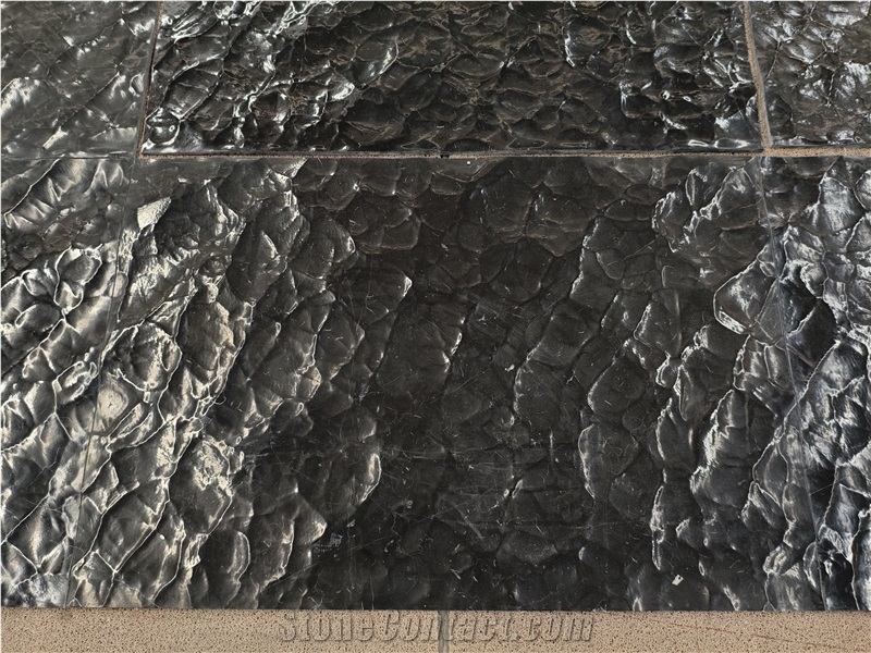 China Marquina Marble 3D Wave Tiles