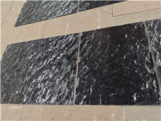 China Marquina Marble 3D Wave Tiles