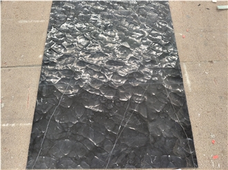China Marquina Marble 3D Wave Tiles