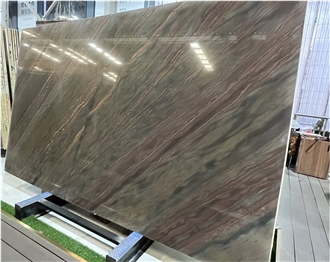 Elegant Brown Quartzite Slabs