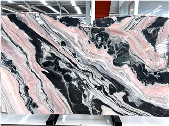 Panda Pink  Marble Slabs