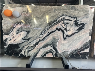 Panda Pink  Marble Slabs