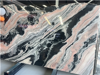 Panda Pink  Marble Slabs