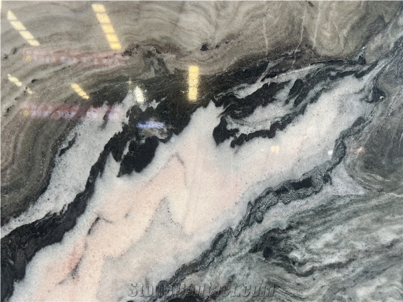 Panda Pink  Marble Slabs