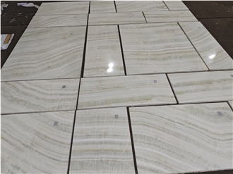 Straight Grain White Jade Onyx Tiles