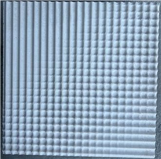 Textured Stone Wall Tiles White Marble