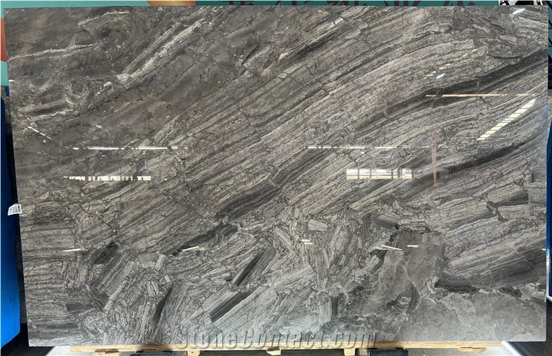 Titanium Grey Marble Slabs