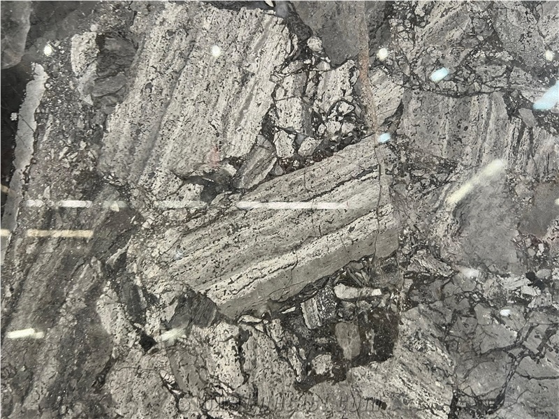 Titanium Grey Marble Slabs