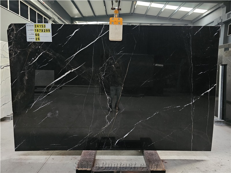 Alexandrette Black Marble Slabs