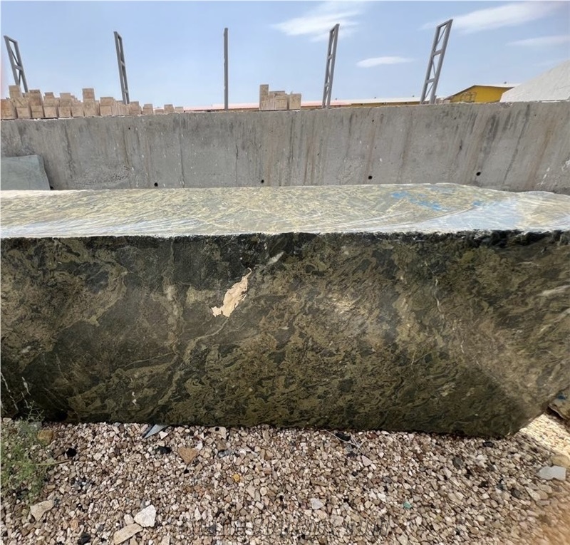Birjand Green Granite Blocks