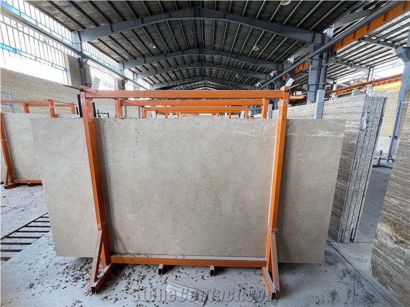 Cream Persian Dehbid Marble Slabs