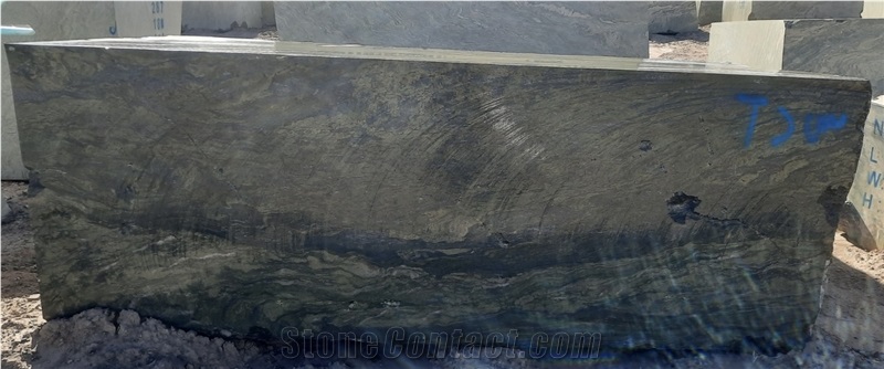 Green Persian Nehbandan Rough Granite Blocks