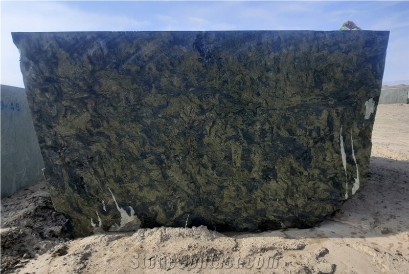 Green Persian Nehbandan Rough Granite Blocks