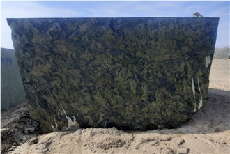 Green Persian Nehbandan Rough Granite Blocks
