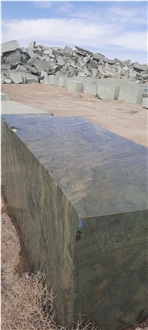 Green Persian Nehbandan Rough Granite Blocks